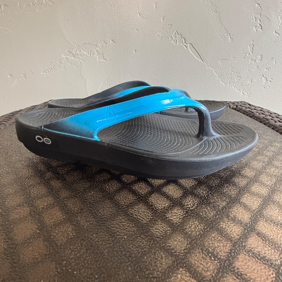 Oofos OoLaLa Sport Thong Comfort Sandals Size 8 EU 39 - Picture 8 of 11